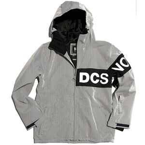 DC Propaganda Snowboard Jacket Mens Size XL Hickory Stripe NWT ADYTJ03085 XLARGE